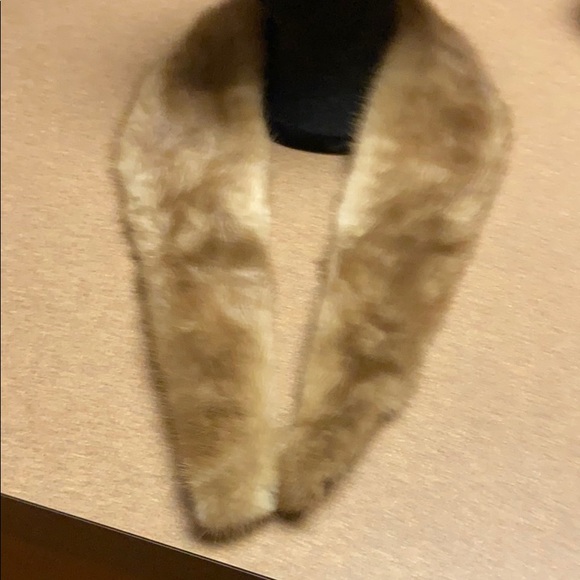 Genuine Mink  Fur Collar - Picture 3 of 7